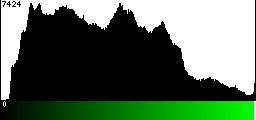 Green Histogram