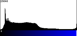 Blue Histogram