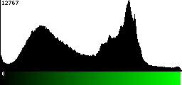 Green Histogram