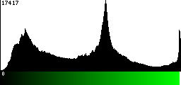 Green Histogram