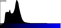 Blue Histogram