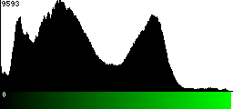 Green Histogram