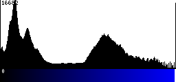 Blue Histogram