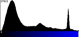 Blue Histogram