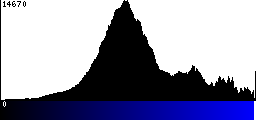 Blue Histogram