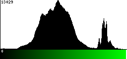 Green Histogram