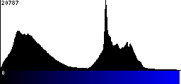 Blue Histogram