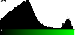 Green Histogram