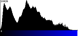 Blue Histogram