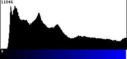 Blue Histogram