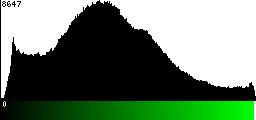 Green Histogram