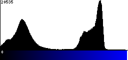 Blue Histogram