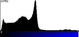 Blue Histogram