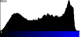 Blue Histogram