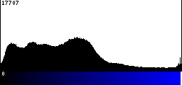 Blue Histogram