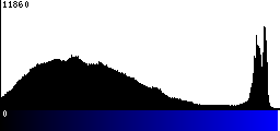 Blue Histogram