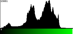 Green Histogram