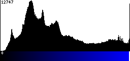 Blue Histogram