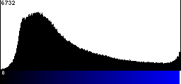 Blue Histogram