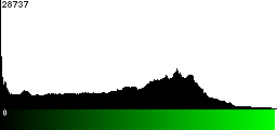 Green Histogram