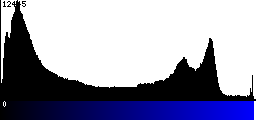 Blue Histogram