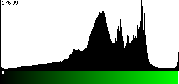 Green Histogram