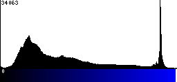 Blue Histogram