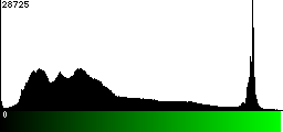 Green Histogram