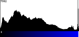 Blue Histogram