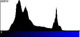 Blue Histogram