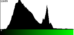 Green Histogram