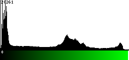 Green Histogram