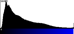 Blue Histogram