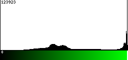 Green Histogram