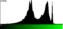 Green Histogram