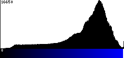 Blue Histogram