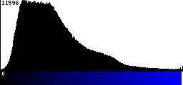 Blue Histogram