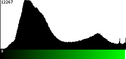 Green Histogram