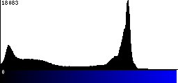 Blue Histogram