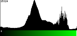 Green Histogram