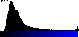 Blue Histogram