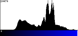 Blue Histogram