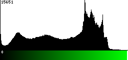 Green Histogram