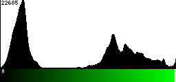 Green Histogram