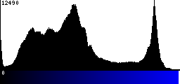 Blue Histogram