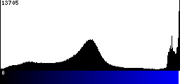 Blue Histogram