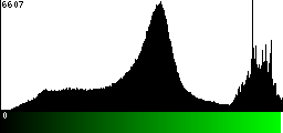 Green Histogram