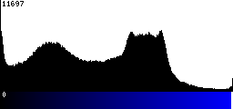 Blue Histogram