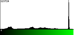 Green Histogram