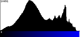 Blue Histogram